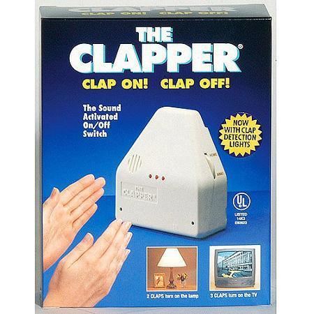 The Clapper The Clapper Clap On Clap Off Sound Activated OnOff Switch As