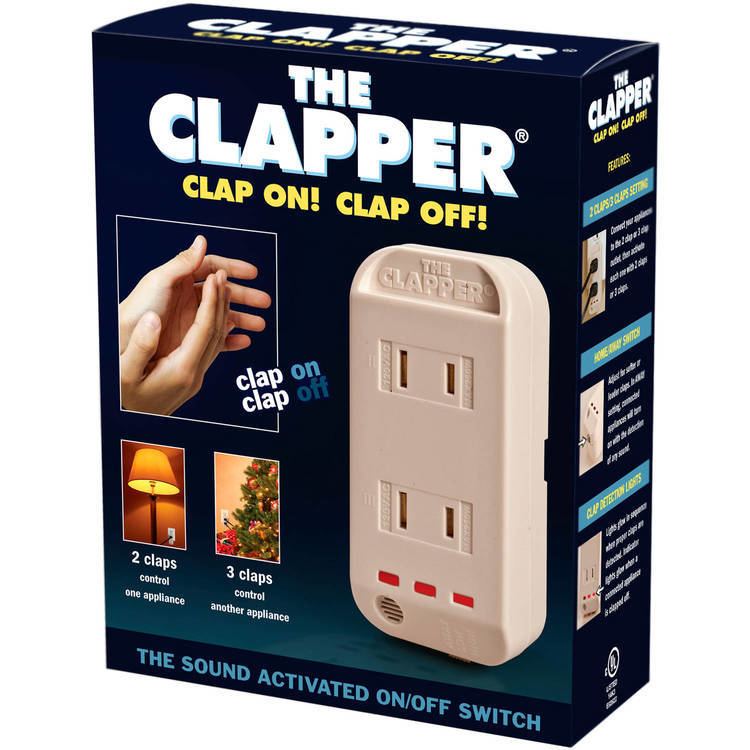 The Clapper The Clapper Sound Activated OnOff Switch 1 Each Walmartcom