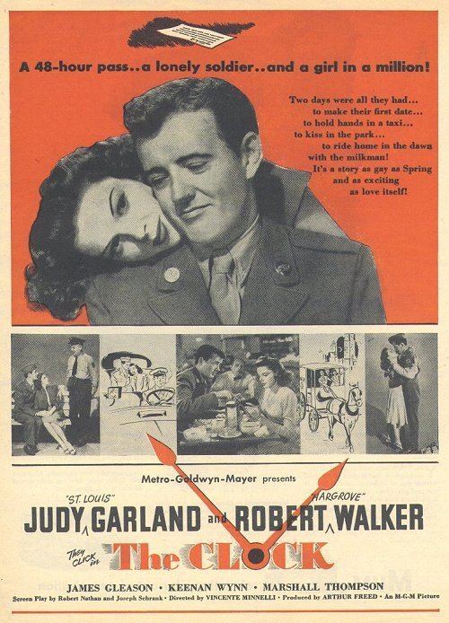 The Clock (1945 film) The Clock 1945 Judy Garland Robert Walker A soldier a girl
