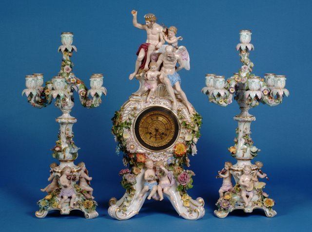 The Clock and the Dresden Figures