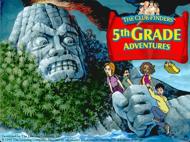 The ClueFinders 5th Grade Adventures: The Secret of the Living Volcano httpswwwmacintoshrepositoryorgresizephpw