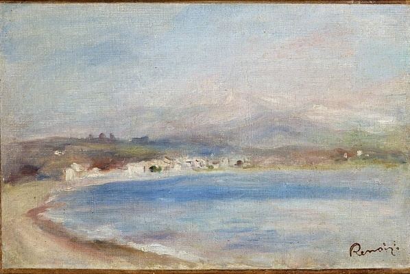 The Coast at Cagnes, Sea, Mountains