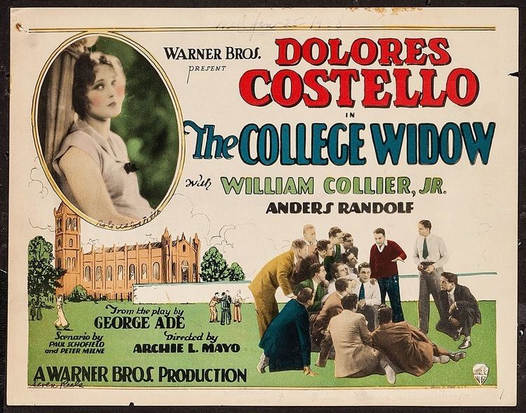 The College Widow (1927 film) Thelma Todd HORSE FEATHERS And THE COLLEGE WIDOW