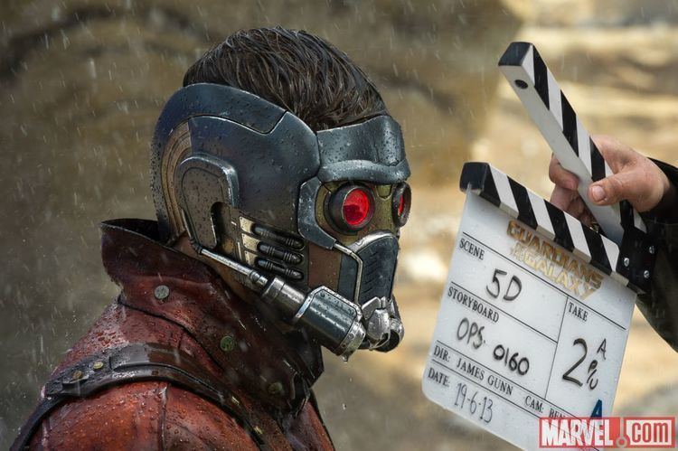 The Comic movie scenes Guardians of the Galaxy Behind The Scenes 1