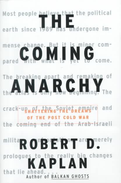 The Coming Anarchy - Alchetron, The Free Social Encyclopedia