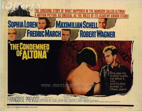 The Condemned of Altona (film) THE CONDEMNED OF ALTONA1962DVD WSLBX for sale