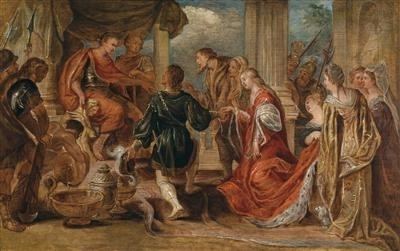 The Continence of Scipio Peter Paul Rubens The Continence of Scipio oil