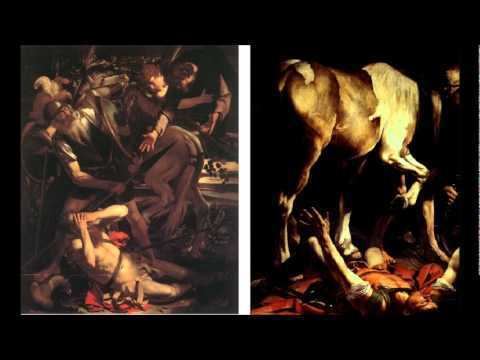 The Conversion of Saint Paul (Caravaggio) The Conversion of St Paul Comparing Two Caravaggios YouTube