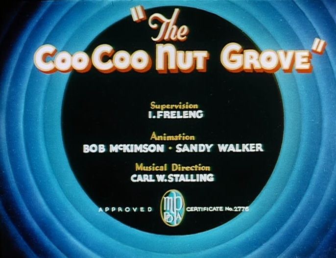 The Coo-Coo Nut Grove GarboForever Garbo Cartoons