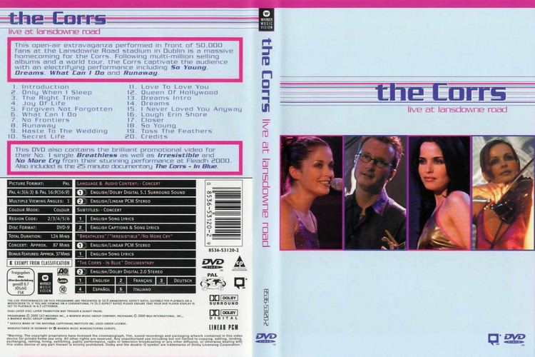 The Corrs: Live at Lansdowne Road The Corrs Live At Lansdowne Road 2000 ReUp AvaxHome