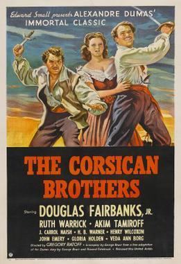 The Corsican Brothers (1961 film) The Corsican Brothers 1941 film Wikipedia