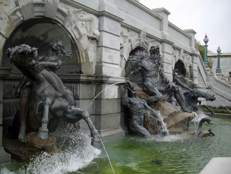 The Court of Neptune Fountain The Court of Neptune Fountain at Library of Congress
