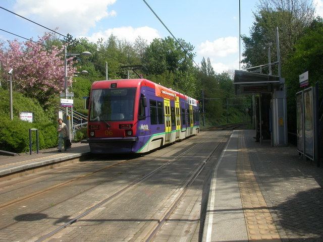 The Crescent tram stop
