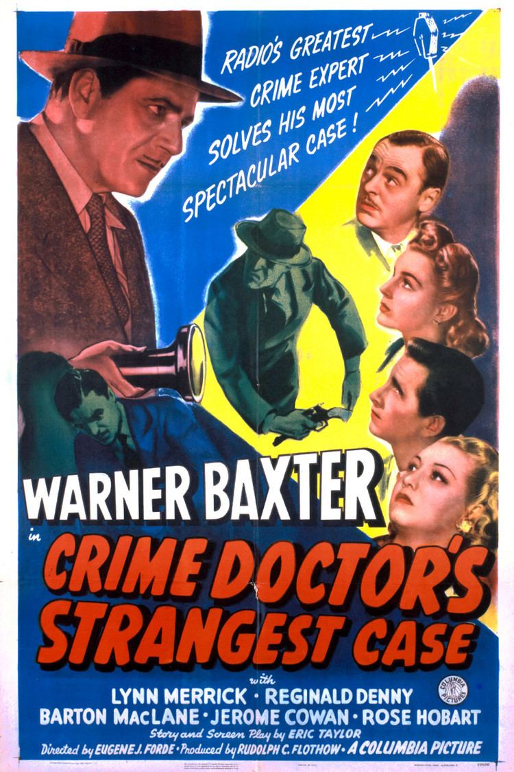 The Crime Doctor's Strangest Case wwwgstaticcomtvthumbmovieposters44722p44722