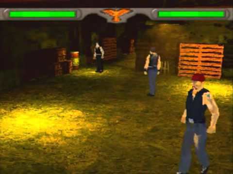 The Crow: City of Angels (video game) The Crow City of Angels Game Sample Sega Saturn YouTube