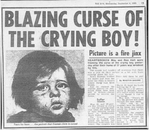 The Crying Boy The Curse of the Crying Boy Exemplore