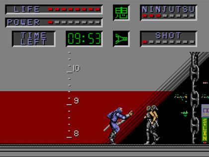 The Cyber Shinobi The Cyber Shinobi Review for Master System 1990 Defunct Games