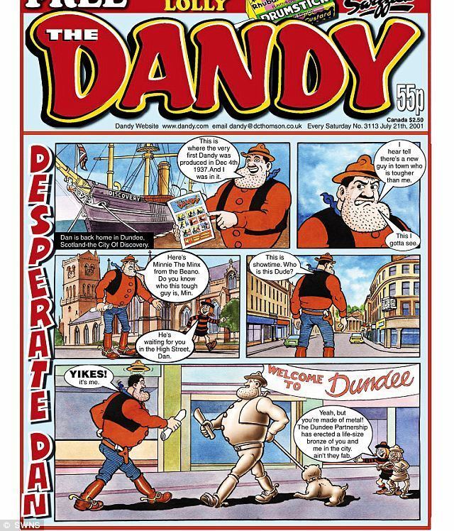 The Dandy The Dandy Desperate news Dan39s eaten his last cow pie Daily