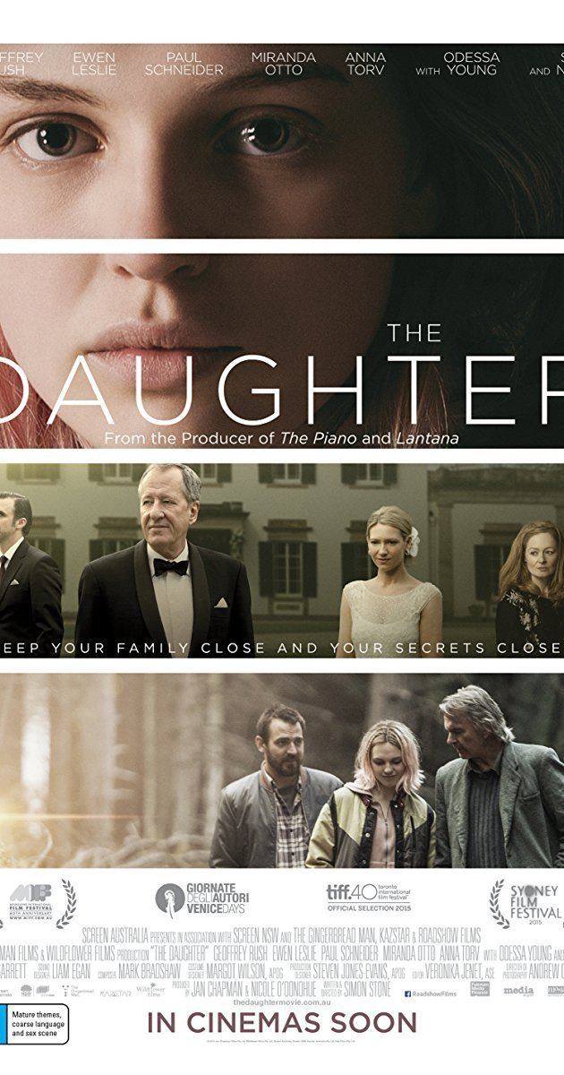 The Daughter (2015 film) The Daughter 2015 IMDb