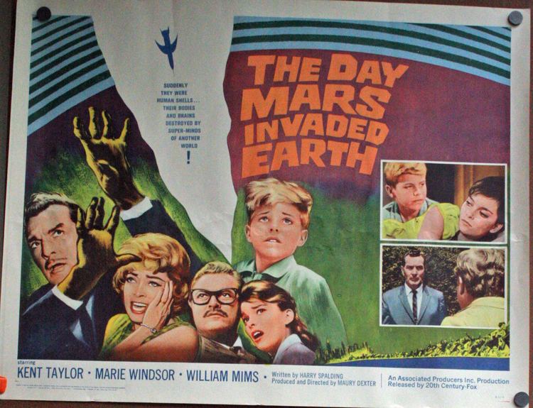 The Day Mars Invaded Earth DAY MARS INVADED EARTH Half Sheet Movie Poster