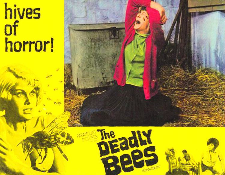 The Deadly Bees movie scenes The television sequence toward The Deadly Bees HORRORPEDIA 900x698 Movie index com