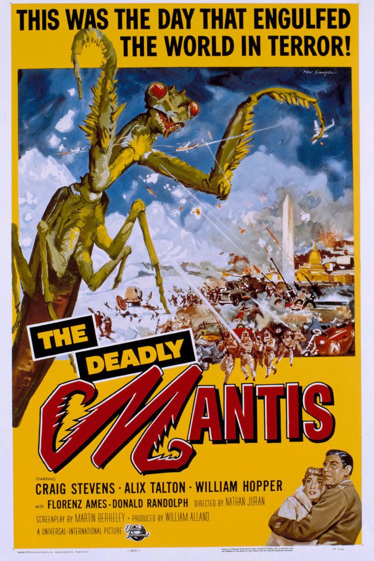 The Deadly Mantis wwwgstaticcomtvthumbmovieposters3761p3761p