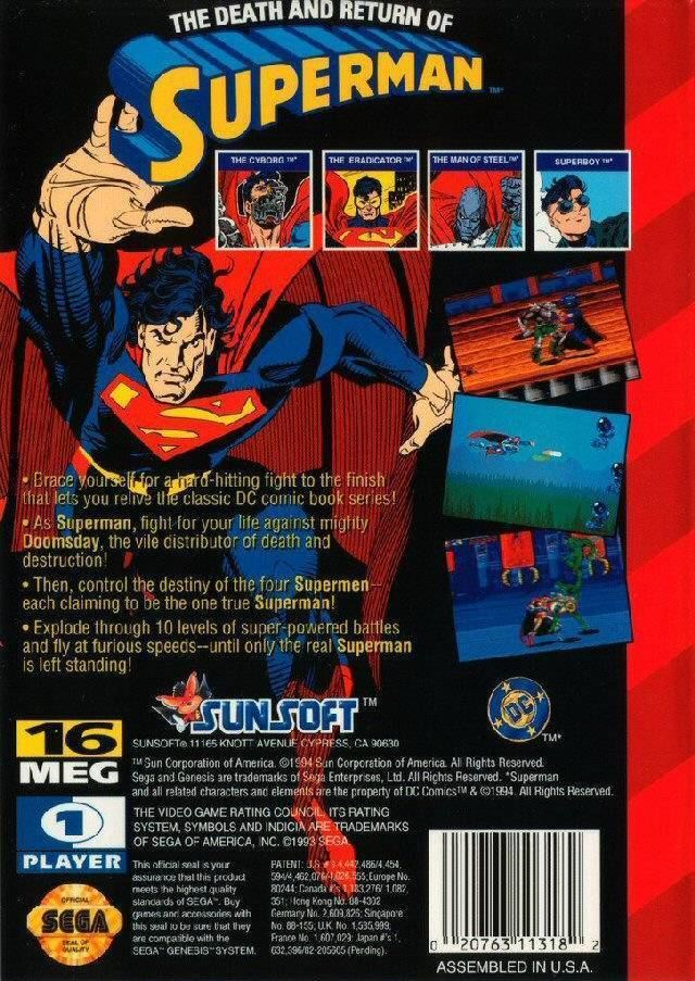 download the death and return of superman