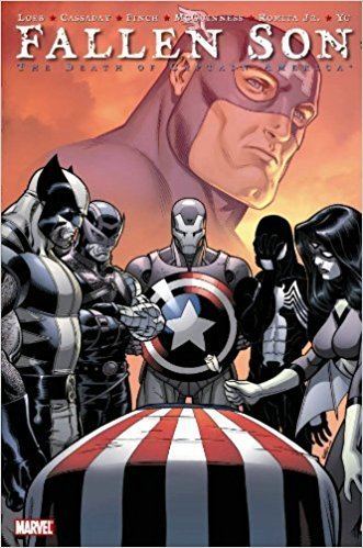 The Death of Captain America Amazoncom Fallen Son The Death of Captain America 9780785141280
