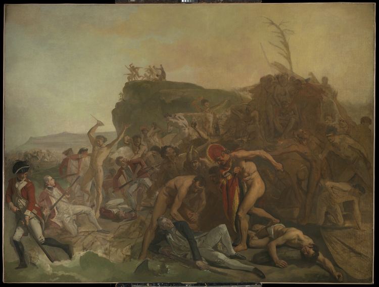 The Death of Captain James Cook (Zoffany) collectionsrmgcoukmediaLib2445media2445821