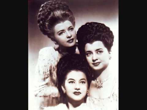 The DeCastro Sisters The De Castro Sisters Teach Me Tonight Cha Cha 1958 YouTube