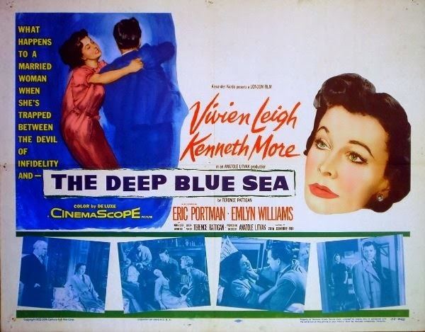 The Deep Blue Sea (1955 film) Mikes Movie Projector Lost and found The Deep Blue Sea 1955