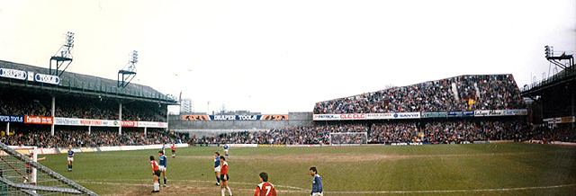 The Dell, Southampton Sloping terrace at Southampton39s old ground the Dell Oatcake Fanzine