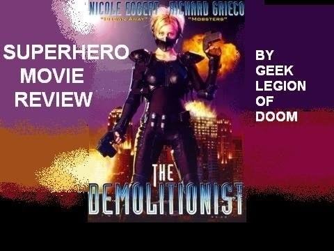 The Demolitionist THE DEMOLITIONIST 1995 Nicole Eggert Superhero movie review