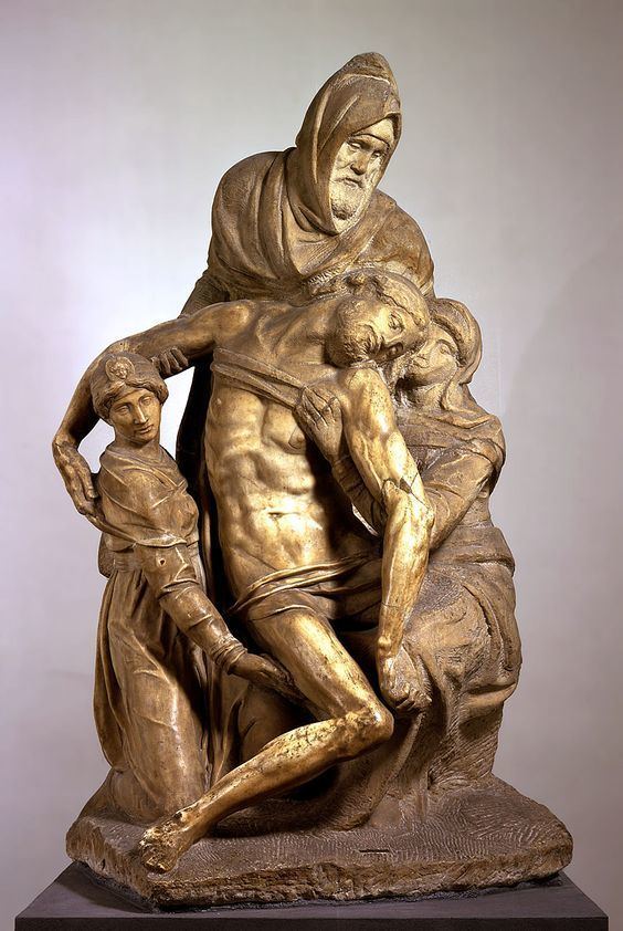 The Deposition (Michelangelo) Michelangelo The Deposition c 15471553 Sculpture Pinterest