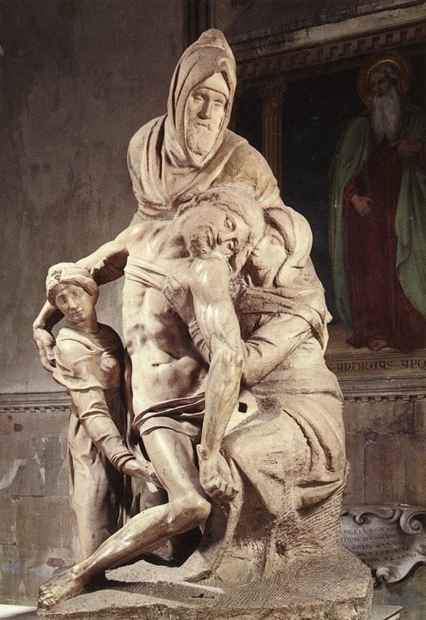 The Deposition (Michelangelo) The Missing Leg of Michelangelo Deposition Nicodemus Pieta at