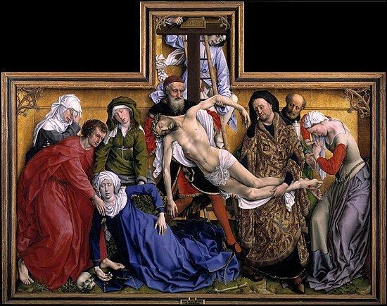 The Descent from the Cross (van der Weyden) httpsuploadwikimediaorgwikipediacommonsthu