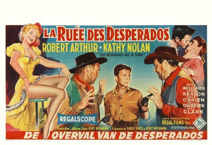 The Desperados Are in Town 1956 Belgian Poster all categories