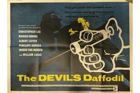 The Devil's Daffodil The Devils Daffodil 1961 film poster starring Christopher Lee