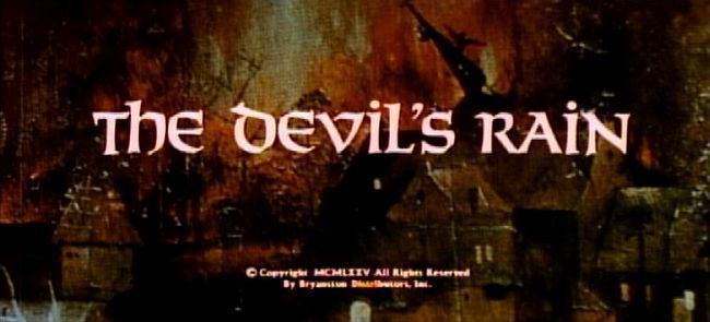 The Devils Rain movie scenes You all know how much I like the big bad B movie and people Devil s Rain delivers It s got 