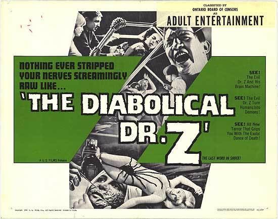 The Diabolical Dr. Z Diabolical Dr Z movie posters at movie poster warehouse moviepostercom