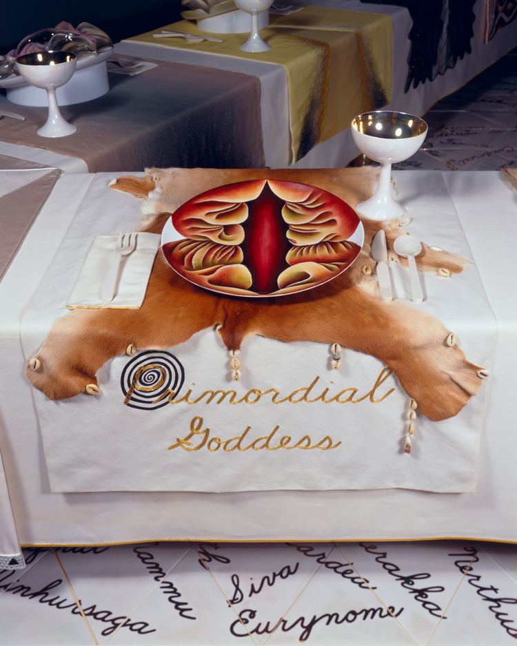 The Dinner Party Selected work Judy Chicago