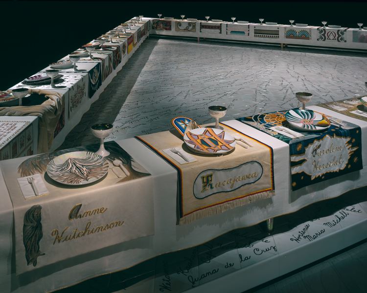 The Dinner Party Selected work Judy Chicago