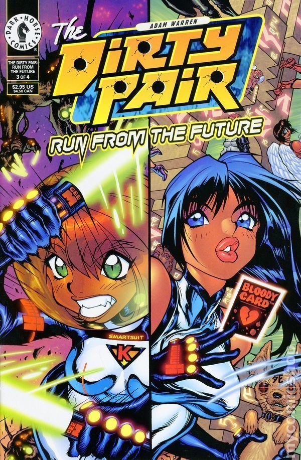 The Dirty Pair Dirty Pair comic books issue 3