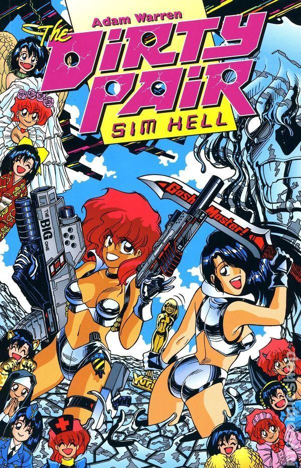The Dirty Pair Comic books in 39Dirty Pair TPB Series39