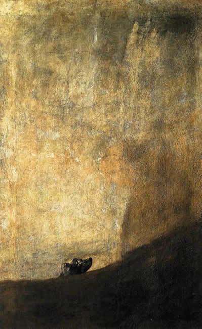 The Dog (Goya) Francisco de Goya A dog masterworks of painting
