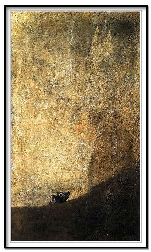 The Dog (Goya) Art Class Francisco de Goya39s 39The Dog39 Zeitgeist