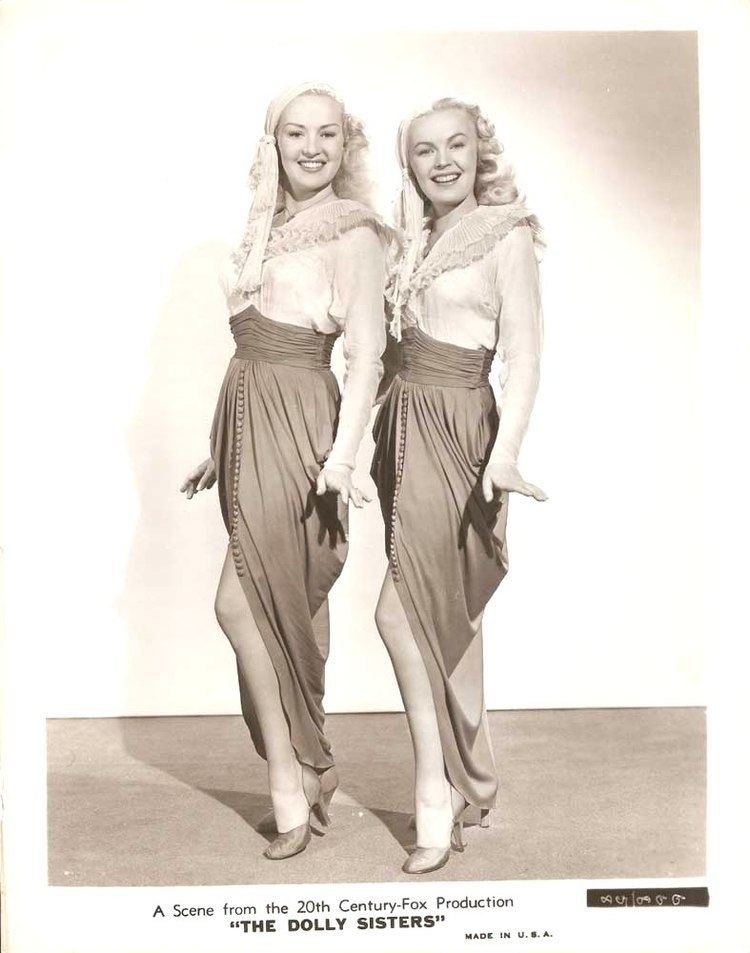 The Dolly Sisters (film) BETTY GRABLE JUNE HAVER The Dolly Sisters Orig1944 eBay