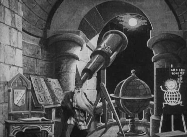 The Dream (1911 film) movie scenes Scene from The Astronomer s Dream