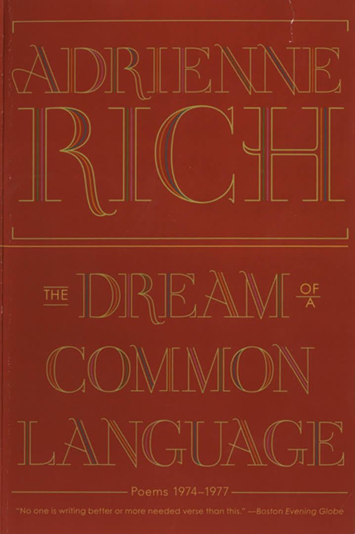 The Dream of a Common Language t3gstaticcomimagesqtbnANd9GcSEcAOT2WbhTjWtxf