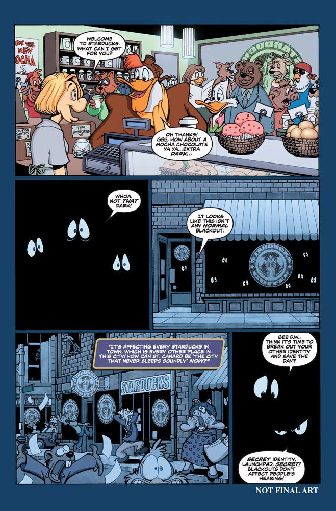 The Duck Knight Returns Darkwing Duck 1 Duck Knight Returns Preview Comic Book Preview